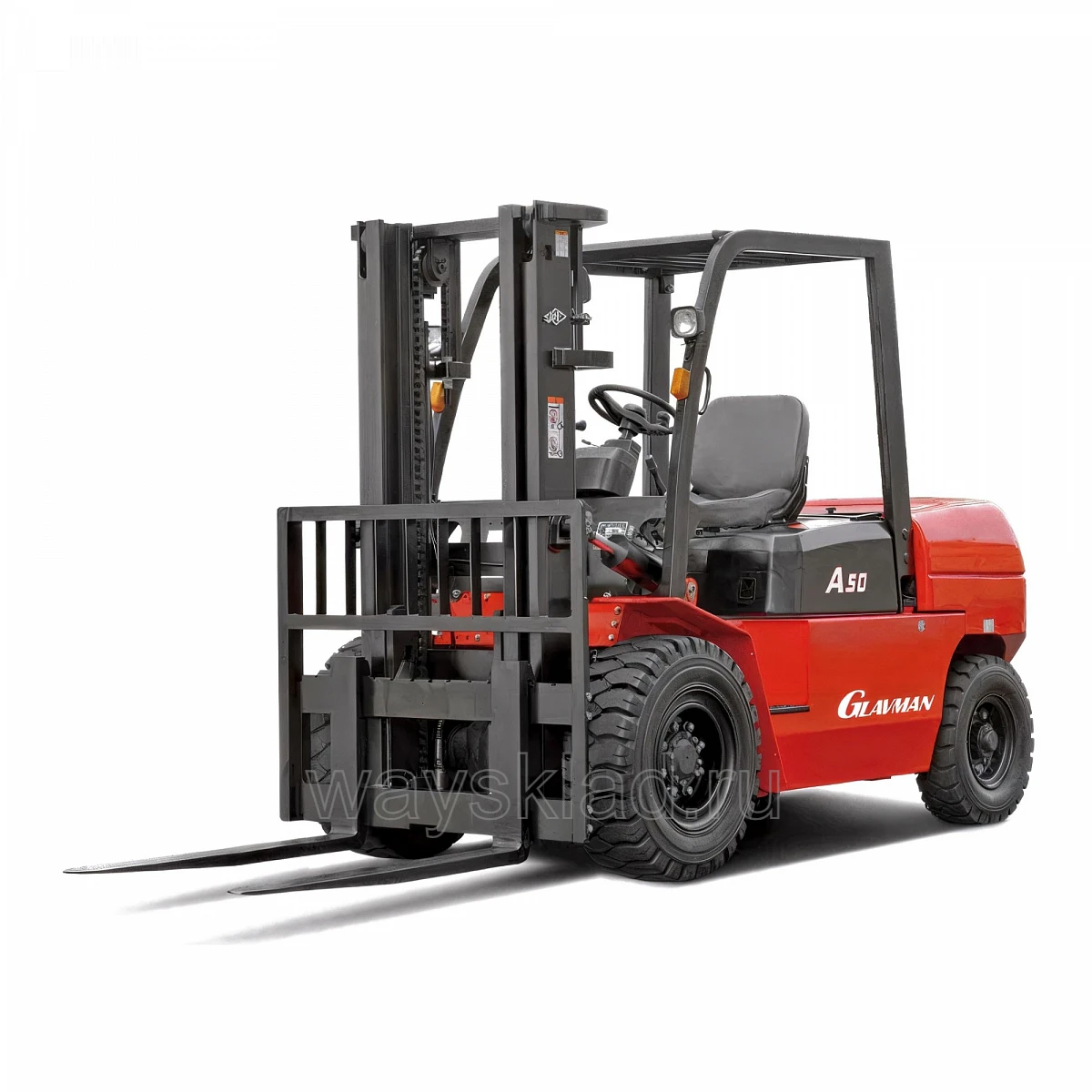 Автопогрузчик вилочный дизельный GLAVMAN CPCD50-AXG53 3000 мм 5000 кг SS PN F1550 1