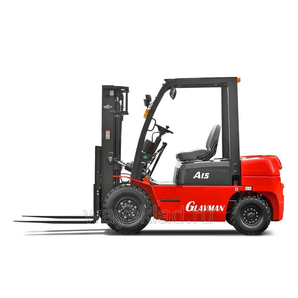 Автопогрузчик вилочный дизельный GLAVMAN CPCD15-AG2 3000 мм 1500 кг SS PN 3