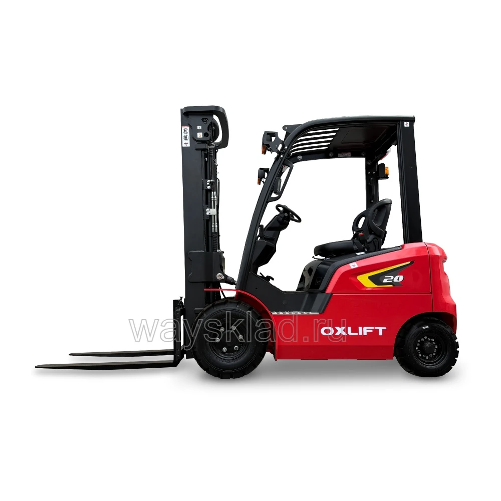 Электропогрузчик вилочный OXLIFT FE4P20NP 4500 мм 2000 кг SS FFL Li-ion 80 В / 150 Ач 3