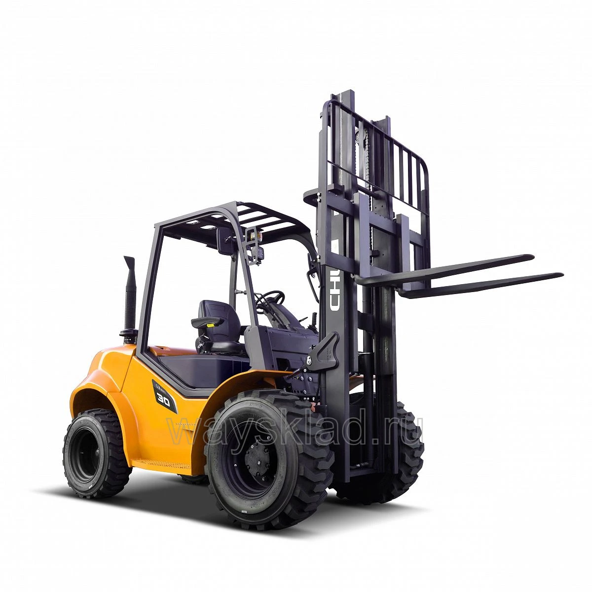 Автопогрузчик дизельный внедорожный CHL CPCD30-XC5Y2G3 3000 мм 3000 кг SS Cabin 2WD 1