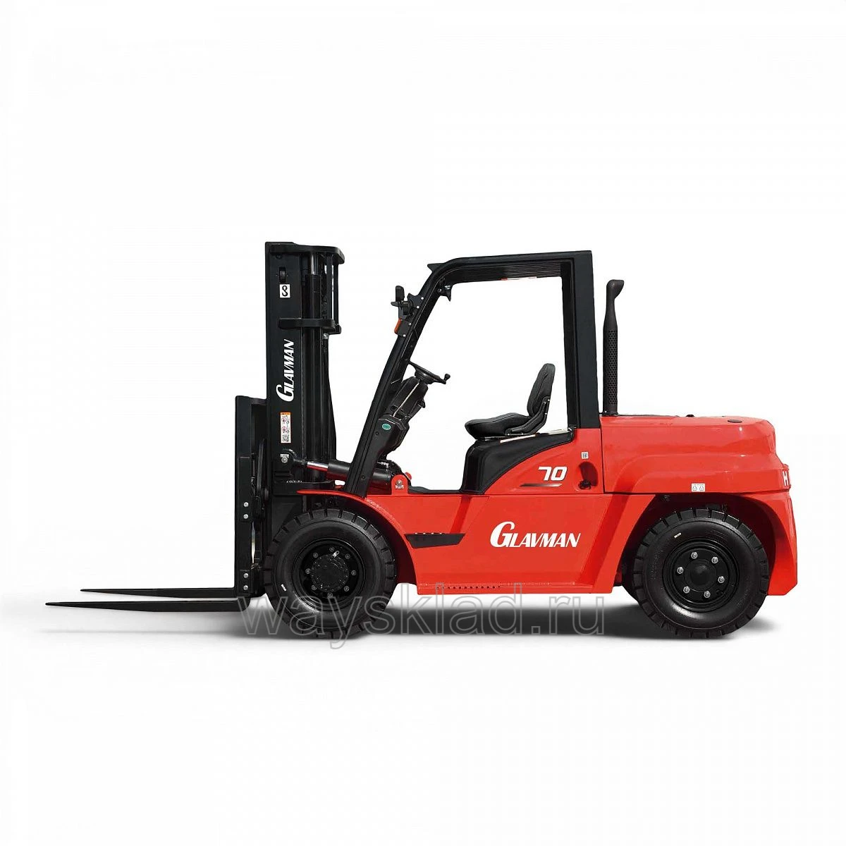 Автопогрузчик вилочный дизельный GLAVMAN CPCD70-XAH33 7000 кг 4500 мм 2