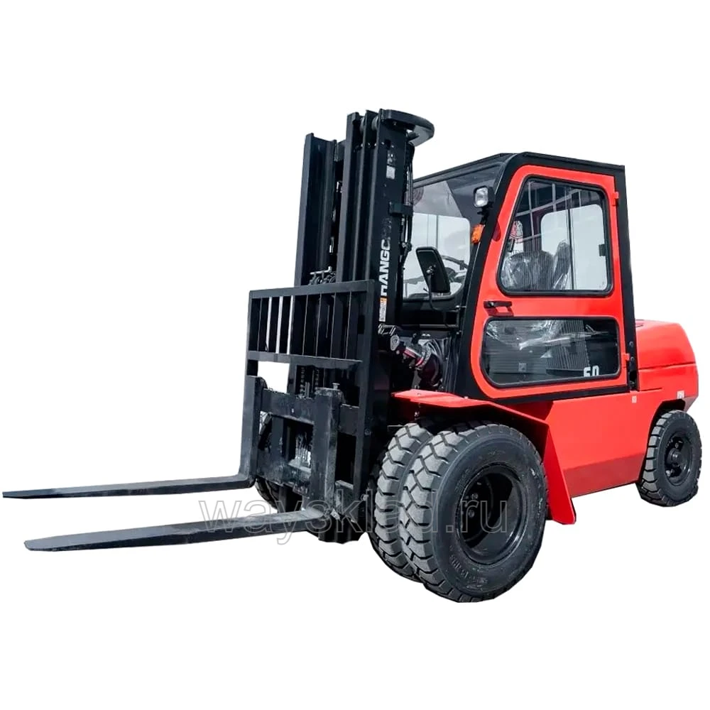 Автопогрузчик вилочный дизельный GLAVMAN CPCD50-AXG53 3000 мм 5000 кг SS Cabin 1
