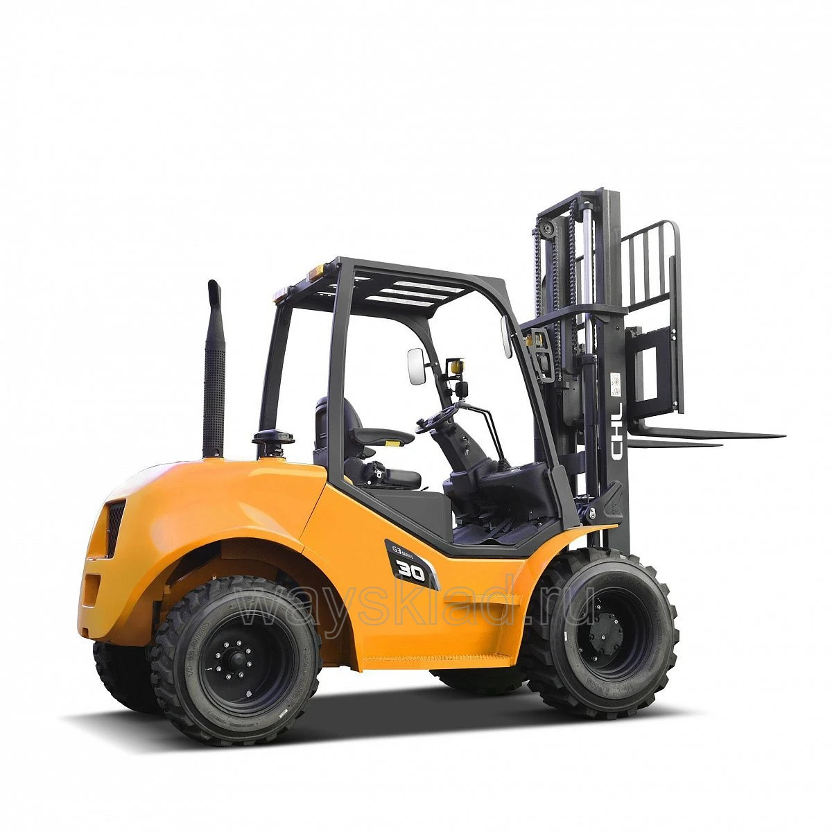 Автопогрузчик дизельный внедорожный CHL CPCD30-XC5Y2G3 3000 мм 3000 кг SS Cabin 2WD 2