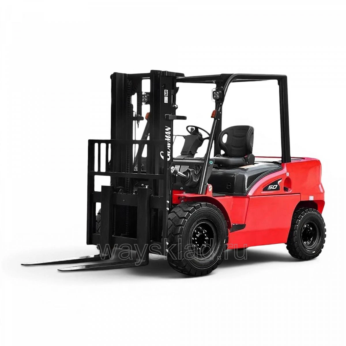 Автопогрузчик вилочный дизельный GLAVMAN CPCD50-XAG42 5000 кг 3000 мм SS 2