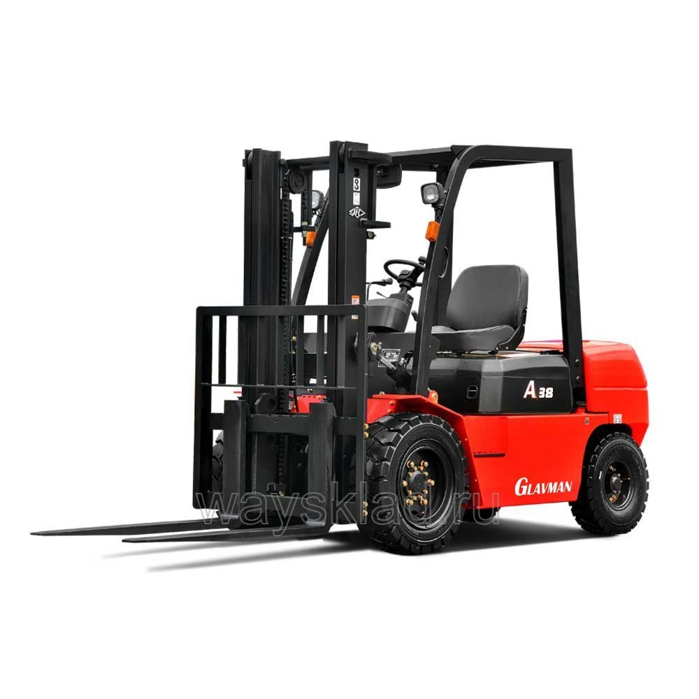 Автопогрузчик вилочный дизельный GLAVMAN CPCD38-AG2 4500 мм 3800 кг SS FFL PN F1220 1