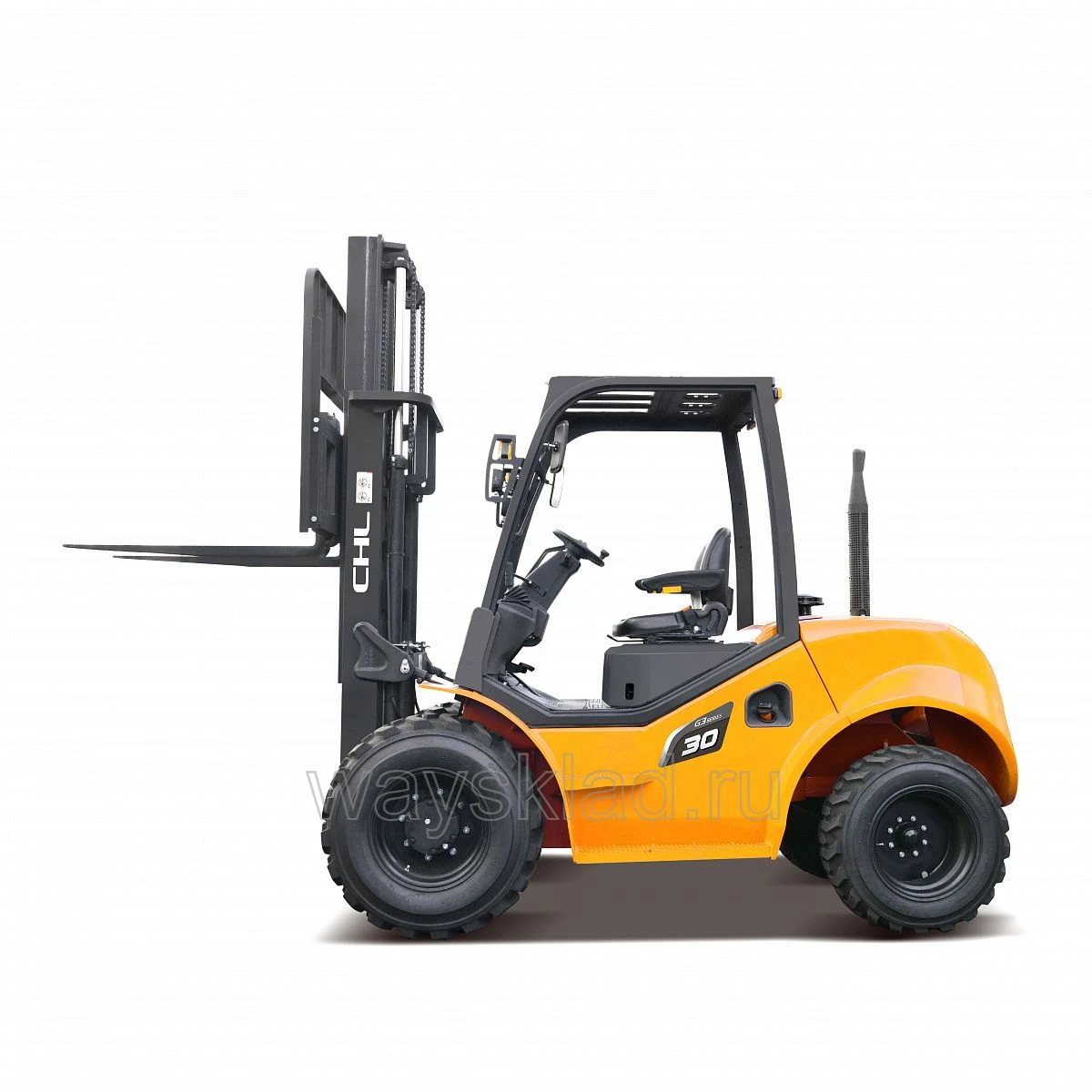 Автопогрузчик дизельный внедорожный CHL CPCD30-XC5Y2G3 3000 мм 3000 кг SS Cabin 2WD 3