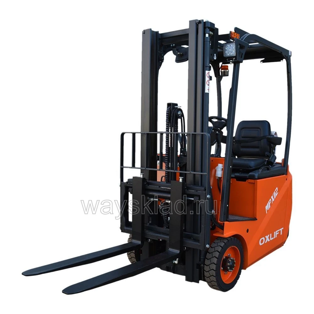 Электропогрузчик вилочный трехопорный OXLIFT MPX12 3000 мм 1200 кг 1
