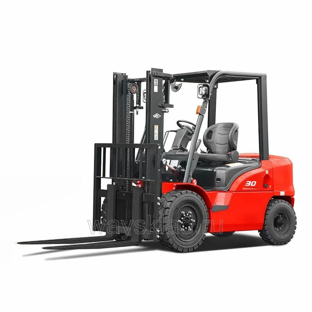 Автопогрузчик вилочный дизельный GLAVMAN CPCD30-XRW10F 4500 мм 3000 кг SS FFL EG PN F1220 1