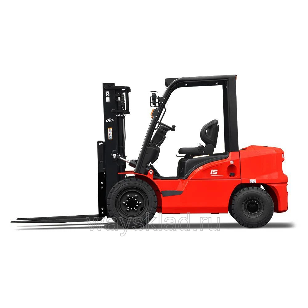 Автопогрузчик вилочный дизельный GLAVMAN CPCD15-XRW10F 4500 мм 1500 кг SS FFL PN F1150 3