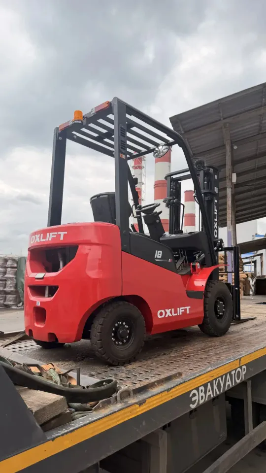 Отгрузка дизельного погрузчика OXLIFT 1,5 т / 3 м в Волгоград — фото 2