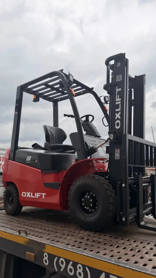Отгрузка дизельного погрузчика OXLIFT 1,5 т / 3 м в Волгоград — фото 3