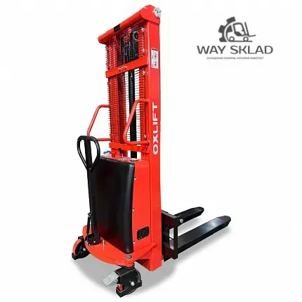 Отгрузка полуэлектрического штабелера OXLIFT SES15 в Тюмень — фото 2
