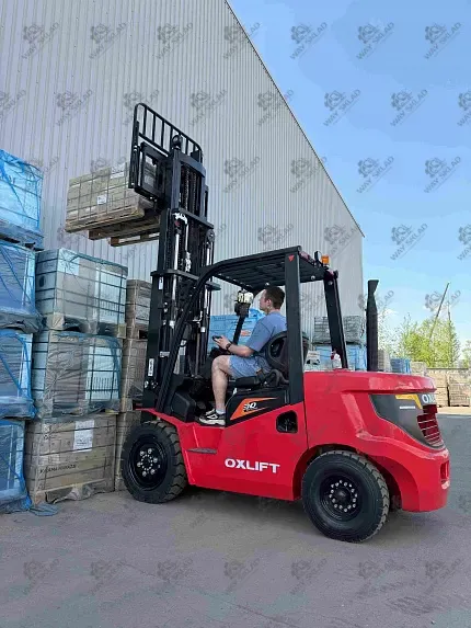 Отгрузка дизельного погрузчика OXLIFT CPCD30 3 т / 3 м в Нижний Новгород — фото 6