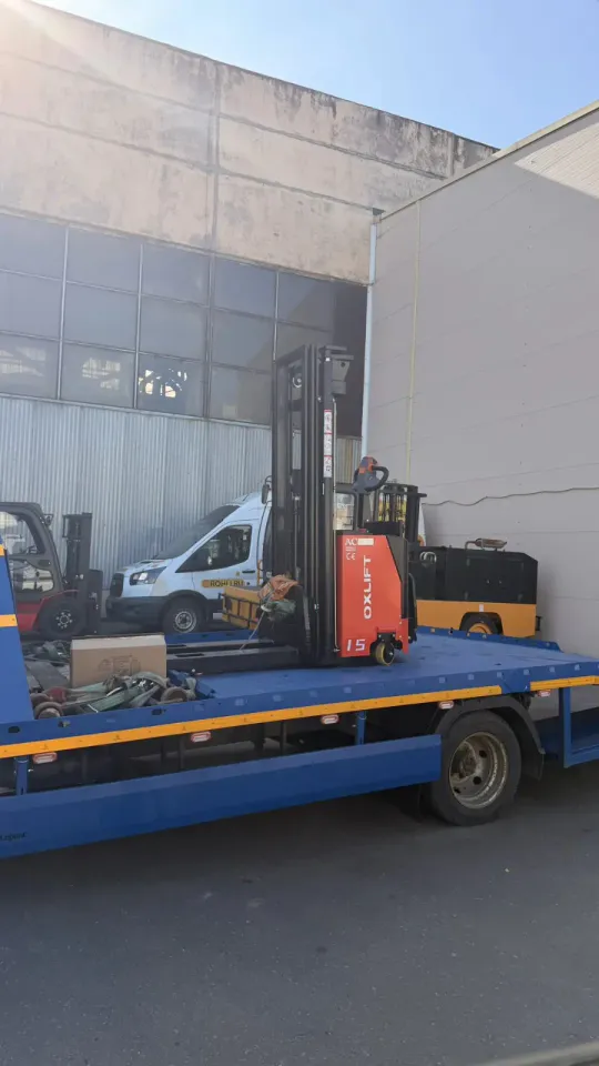 OXLIFT BX15-4X с подъёмом 5 м — отгрузка на склад «Фулфилмарт» в Москве