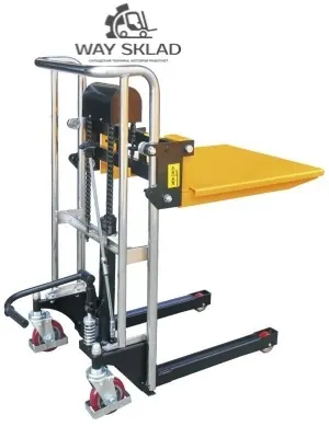 Штабелер гидравлический TOR PJ4130 облегченный  400 кг,  1300 мм