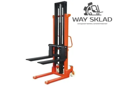 Штабелер гидравлический 1,5 Т 2,5 М TOR CTY-EH с раздвижными вилами  1500 кг,  2500 мм