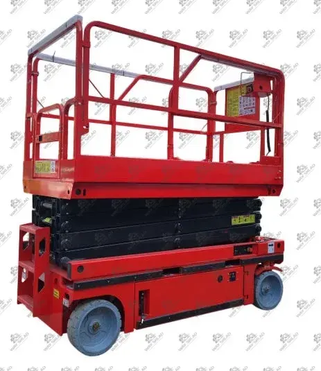Самоходный ножничный подъемник TOR AMSL1214 Li-ion DC 11,8 м 320 кг с выдвижной платформой 2