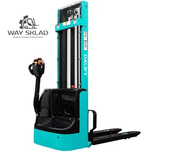 Самоходный Штабелер OXLIFT AX12L 3000 мм 1200 кг Li-ion