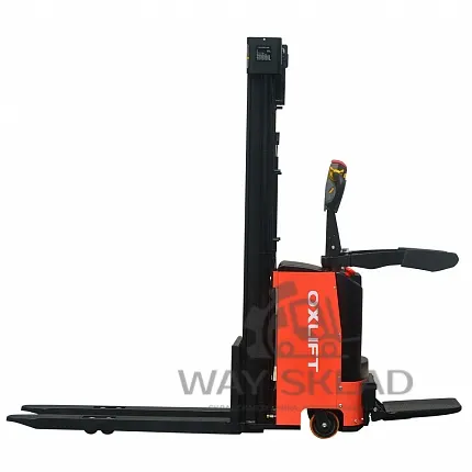 Самоходный Штабелер OXLIFT BX20-4X 3600 мм 2000 кг с платформой для оператора с двумя гидроузлами