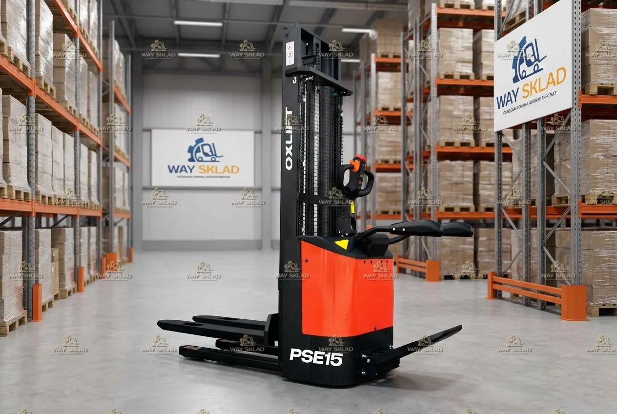 Как выбрать самоходный штабелер и не переплатить