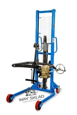 ШТАБЕЛЕР-БОЧКОКАНТОВАТЕЛЬ ГИДРАВЛИЧЕСКИЙ 0,35 Т 2,5 М TOR COT