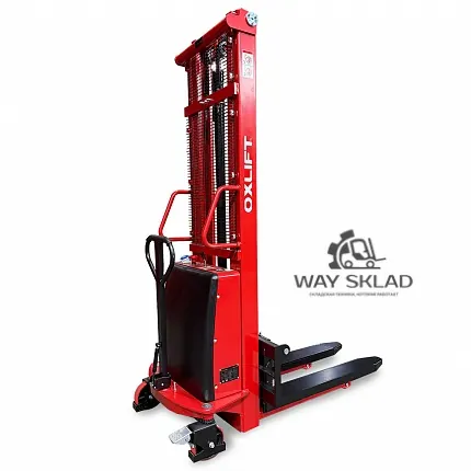 Штабелер с Электроподъемом SES15 OXLIFT 3500 мм 1500 кг