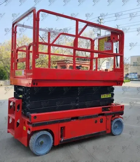 Самоходный ножничный подъемник TOR AMSL1214 Li-ion DC 11,8 м 320 кг с выдвижной платформой 4
