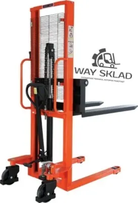 Штабелер гидравлический TOR TYC1016 с раздвижными вилами  1000 кг,  1600 мм