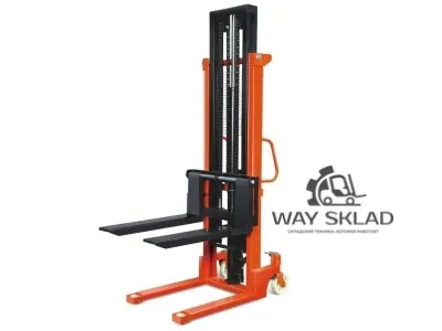 Штабелер гидравлический 1,0 Т 2,5 М TOR CTY-EH с раздвижными вилами  1000 кг,  2500 мм