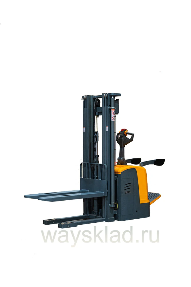 Штабелер самоходный 1,5 т 3,5 м XILIN CDDK15-III 24/200 В/Ач (с платформой) — дополнительное фото 3