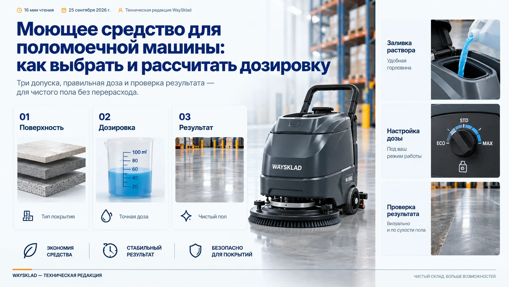 TOR PRACTIC 51 из каталога и три проверки перед дозированием: пол, машина и средство