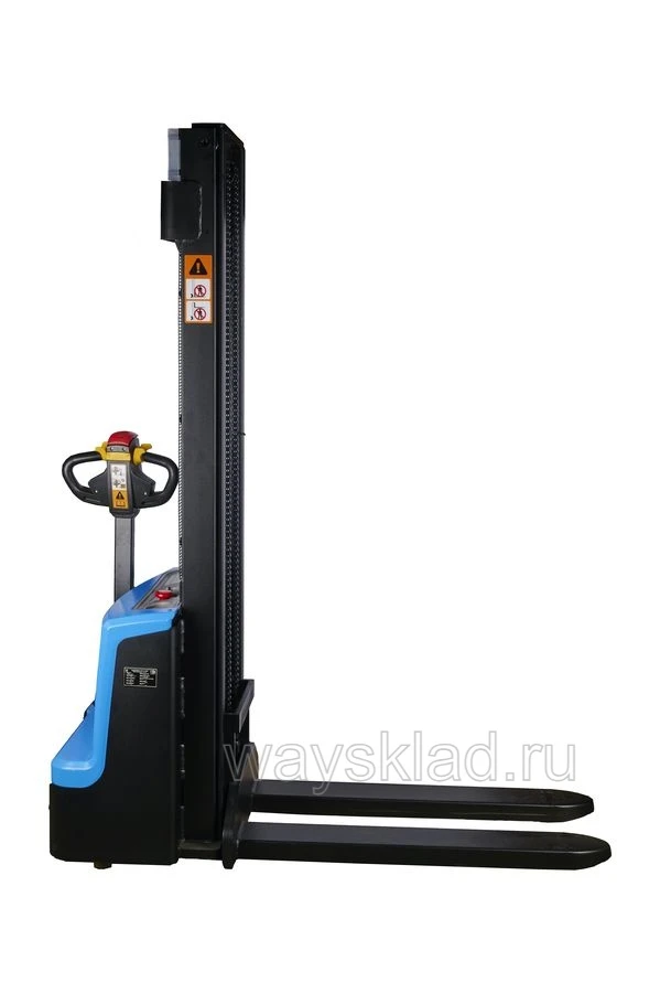 Штабелер самоходный 1,5 т 3,5 м TOR WS15H-3500SC PRO 24/85 В/Ач контроль скорости подъема 7