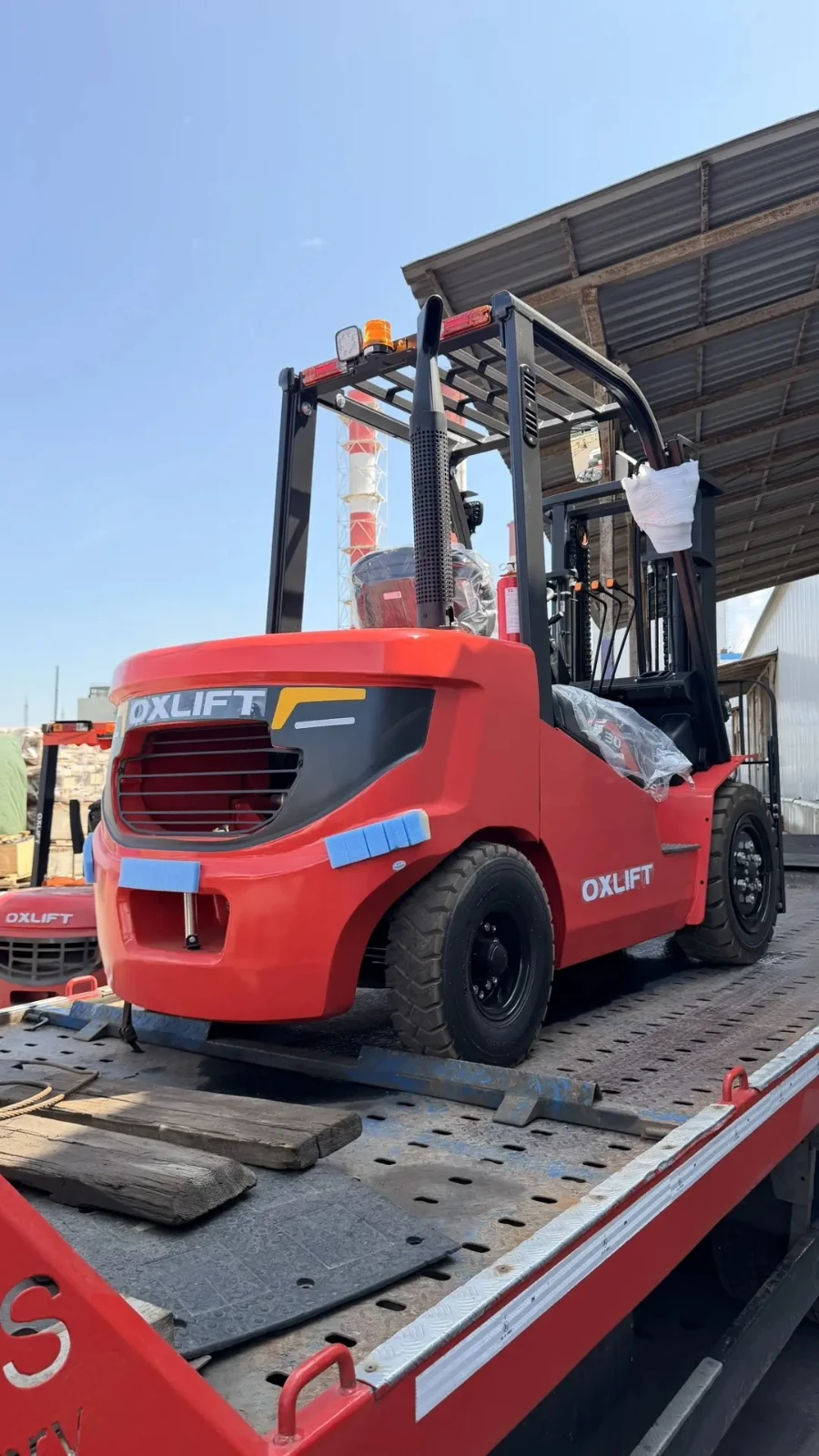 Отгрузка дизельного погрузчика OXLIFT CPCD30 3 т / 3 м в Нижний Новгород — фото 7