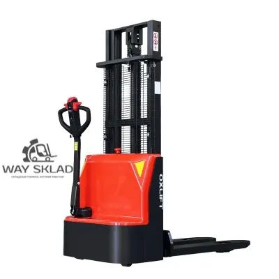 Самоходный Штабелер OXLIFT PSE15L 3600 мм 1500 кг GEL 24V/75Ah