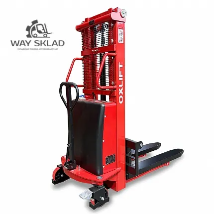 Штабелер с Электроподъемом SES15 OXLIFT 2500 мм 1500 кг