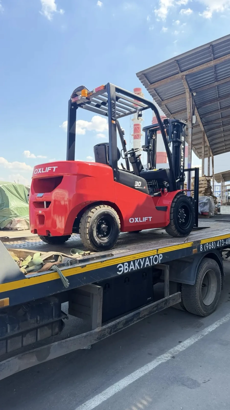 Отгрузка OXLIFT CPCD30 3 т для дагестанского камня в Махачкалу