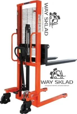 ШТАБЕЛЕР ГИДРАВЛИЧЕСКИЙ TOR TYC1516 С РАЗДВИЖНЫМИ ВИЛАМИ  1500 кг,  1600 мм