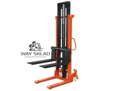 ШТАБЕЛЕР ГИДРАВЛИЧЕСКИЙ 1,0 Т 1,6 М TOR CTY-E С РАЗДВИЖНЫМИ ВИЛАМИ  1000 кг, 1600 мм