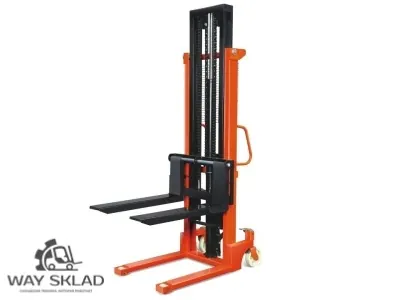 Штабелер гидравлический 2,0 т 1,6 м TOR CTY-E с раздвижными вилами  2000 кг,  1600 мм