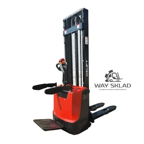 Самоходный Штабелер OXLIFT BX20E 3600 мм 2000 кг с платформой для оператора