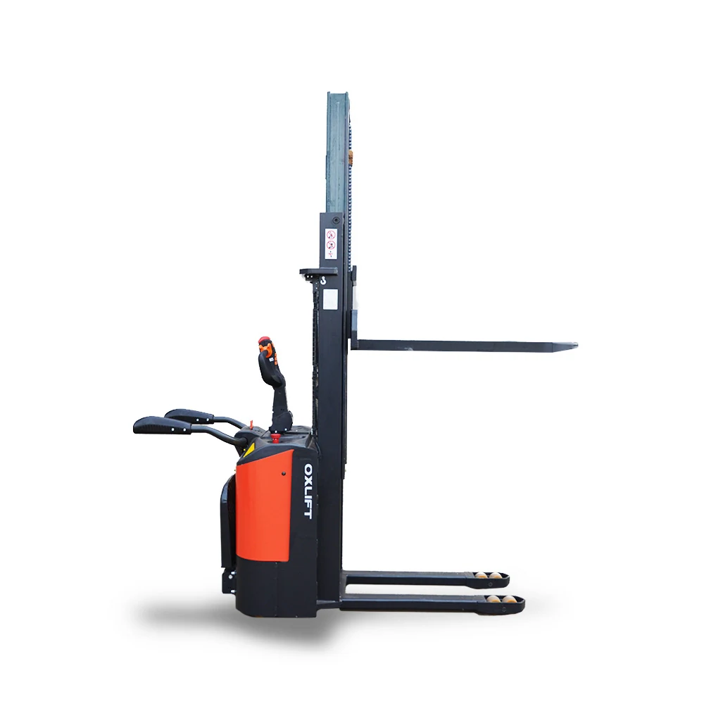 Самоходный штабелер с платформой оператора OXLIFT BX1532E