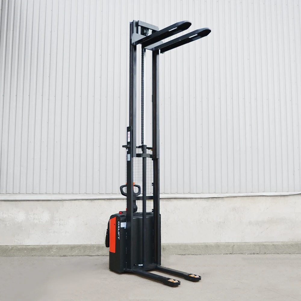 Самоходный штабелер с платформой оператора OXLIFT BX1536E — дополнительное фото 3