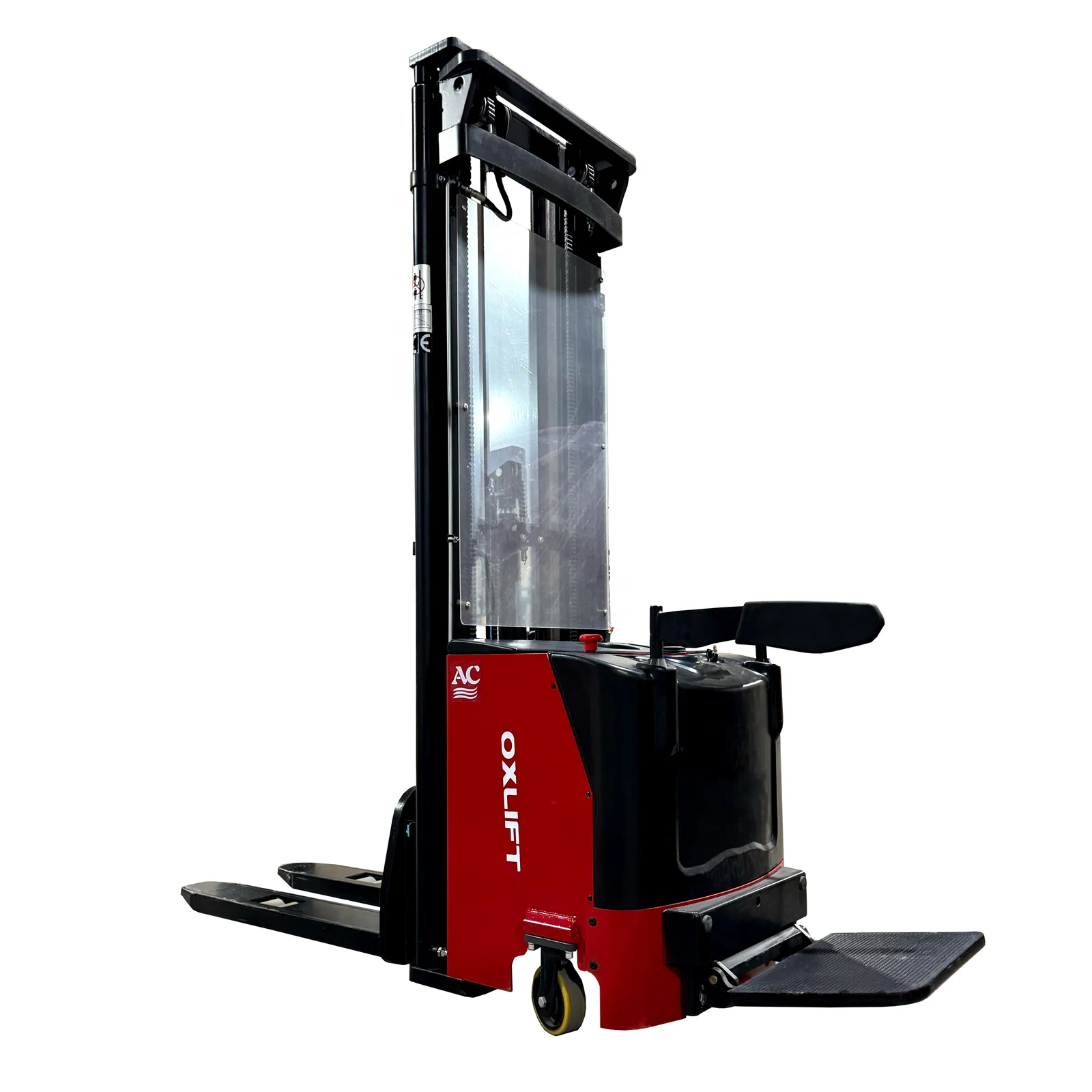 Самоходный штабелер с платформой оператора OXLIFT BX15-4X 5600 мм