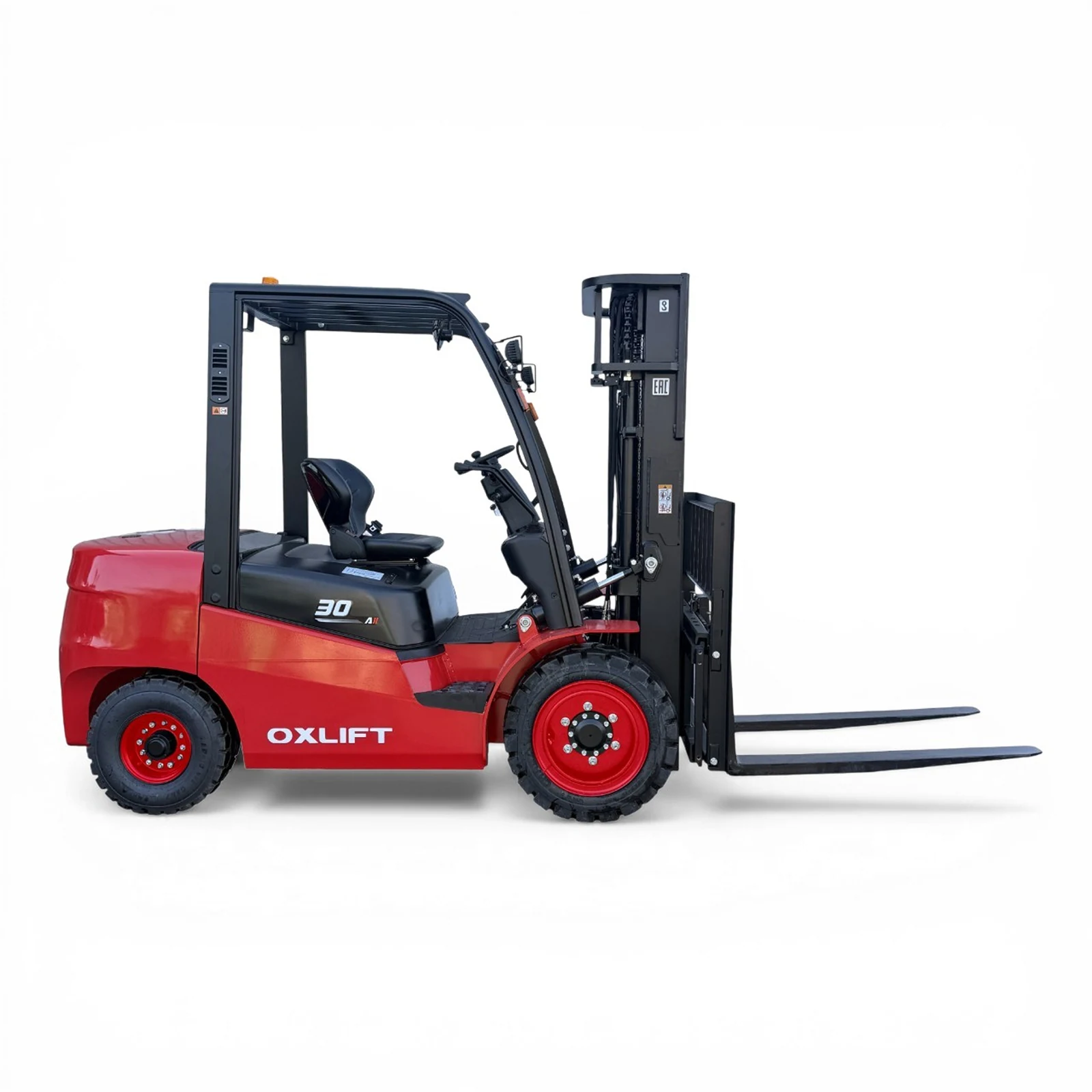 Дизельный вилочный погрузчик OXLIFT CPCD30-A2G2 4500 мм — вид товара