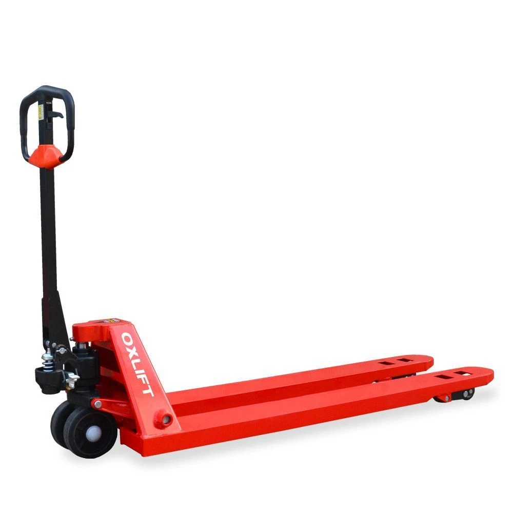 Длинновильная гидравлическая тележка OXLIFT OX50-L1500