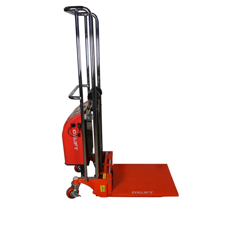 Мини-штабелер с электроподъёмом OXLIFT SES4017