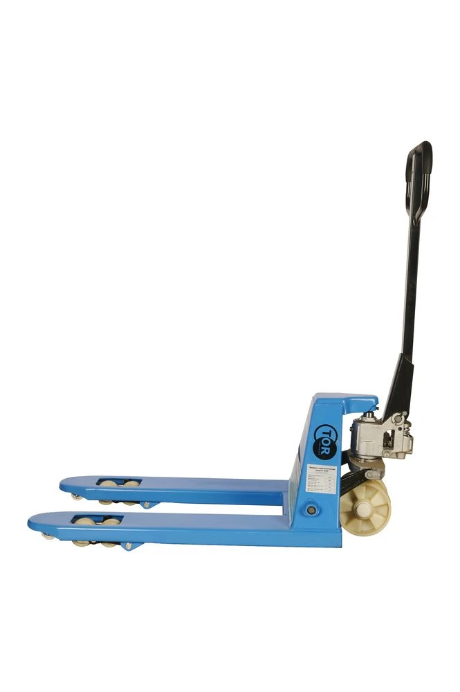 Тележка гидравлическая 2500 кг 800 мм нейлоновые колеса TOR RHP — дополнительное фото 6